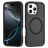 Mobigear Rugged Mag Coque iPhone 16 Pro Max MagSafe Coque arrière Rigide Anti-Chocs - Noir
