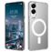 Mobigear Shockproof Coque Transparente Samsung Galaxy S25 Edge MagSafe Coque arrière Rigide - Transparent