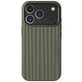 Nudient Bold Coque iPhone 17 Pro MagSafe Coque arrière Rigide - Olive Green