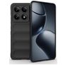 Mobigear Bumpy Coque Xiaomi 14T Pro Coque arrière en TPU Souple - Noir