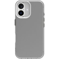 Mobigear Crystal Coque iPhone 16 Plus Coque arrière Rigide - Gris