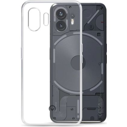 Mobilize Gelly Coque Transparente Nothing Phone (2) Coque arrière en TPU Souple - Transparent