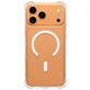 CARE by PanzerGlass Fashionable Coque Transparente iPhone 17 Pro Max MagSafe Coque arrière en Silicone - Transparent