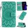 Mobigear Sunflower Housse iPhone 11 Etui Porte-Monnaie - Turquoise
