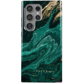Burga Tough Coque Samsung Galaxy S24 Ultra Coque arrière Rigide Anti-Chocs - Emerald Pool