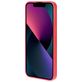 Mobiparts Coque iPhone 13 Coque arrière en Silicone - Scarlet Red