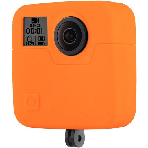 Mobigear Classic Coque GoPro Fusion Coque en Silicone Souple - Orange