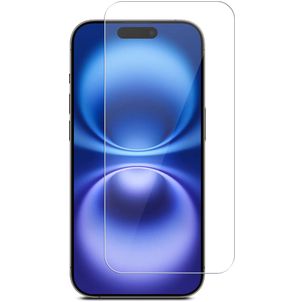 Mobigear iPhone 16 Plus Verre trempé Protection d'écran - Compatible Coque