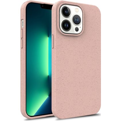 Mobigear Bio Coque iPhone 15 Pro Max Coque arrière en Eco-Friendly - Rose