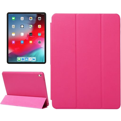 Mobigear Tri-Fold Classy Coque iPad Pro 12.9 Pouces (2018) Etui - Magenta
