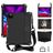 Mobigear HexStrap Coque iPad Pro 11 Pouces (2024) Coque arrière en EVA + Bandoulière - Noir