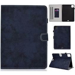 Mobigear Folio Coque iPad Air 4 (2020) Etui + Porte-crayon - Dark Blue