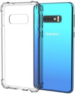 Mobigear Cushion Coque Transparente Samsung Galaxy S10e Coque arrière en TPU Souple Anti-Chocs - Transparent