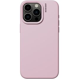 Nudient Base Coque iPhone 15 Pro Max Coque arrière en Silicone - Baby Pink