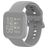 Mobigear Sport Buckle Bracelet Silicone pour Fitbit Versa 2 Fermeture boucle ardillon - Gris