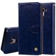 Mobigear Wallet Housse Samsung Galaxy J6 (2018) Etui Porte-Monnaie - Bleu
