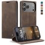 CaseMe 013 iPhone 17 Pro Étui Portefeuille - Coffee