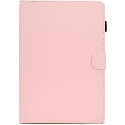 Mobigear Folio Coque Samsung Galaxy Tab S6 Lite Etui + Porte-crayon - Rose