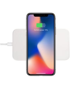 Mobigear Plateau - Chargeur Qi Wireless 5W 1A - Blanc