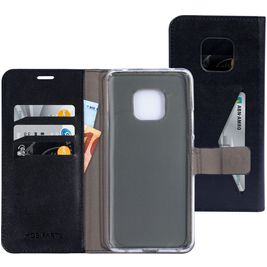 Mobiparts Classic Wallet Housse Huawei Mate 20 Pro Etui Porte-Monnaie - Noir