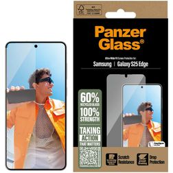 PanzerGlass Ultra-Wide Fit Samsung Galaxy S25 Edge Verre trempé Protection d'écran - Compatible coque
