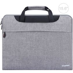 Haweel Oxford Sacoche Ordinateur portable 15 - 16 Pouces Sacoche ordinateur + Poignée - Gris