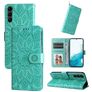 Mobigear Sunflower Housse Samsung Galaxy S23 Etui Porte-Monnaie - Vert