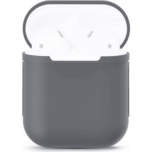 Mobigear Colors Coque Apple AirPods 2 Coque en Silicone Souple - Gris