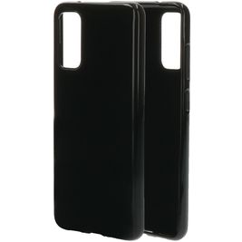 Mobiparts Classic Coque Samsung Galaxy S20 Coque arrière en TPU Souple - Noir