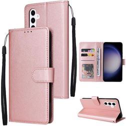 Mobigear Wallet Housse Samsung Galaxy S26 Etui Porte-Monnaie - Rose doré