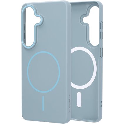 Mobiparts Slim Line Coque Samsung Galaxy S26 MagSafe Coque arrière Rigide - Sage Green