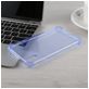 Mobigear Cushion Coque iPhone XR Coque arrière en TPU Souple Anti-Chocs - Transparent / Bleu