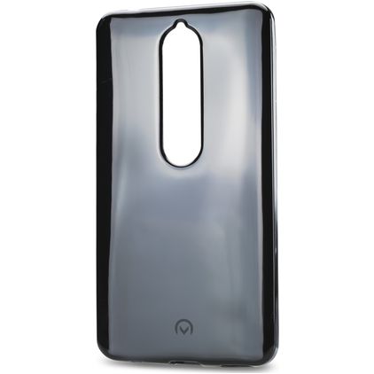 Mobilize Gelly Coque Nokia 6.1 Coque arrière en TPU Souple - Noir