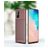 Mobigear Racing Coque OPPO Reno 4 Coque arrière en TPU Souple - Marron