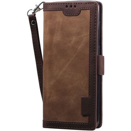 Mobigear Two Tone Huawei P40 Étui Portefeuille - Marron
