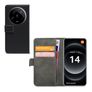 Mobilize Classic Gelly Wallet Housse Xiaomi 14 Ultra Etui Porte-Monnaie - Noir