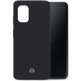 Mobilize Rubber Gelly Coque Nokia G60 5G Coque arrière en TPU Souple - Matt Black