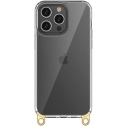 Mobigear Bungy Coque iPhone 15 Pro Max Coque arrière Rigide - Or