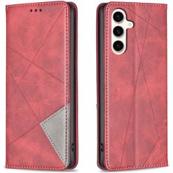 Mobigear Rhombus Slim Housse Samsung Galaxy S23 FE Etui - Rouge