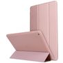 Mobigear Tri-Fold Gel Coque iPad 7 (2019) Etui en TPU,Similicuir - Rose doré