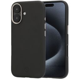 Valenta Style Coque iPhone 16 MagSafe Coque arrière - Noir