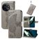 Mobigear Butterfly OnePlus 11 Étui Portefeuille - Gris
