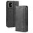 Mobigear Sensation Housse iPhone 11 Etui Porte-Monnaie - Noir
