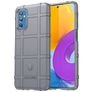 Mobigear Rugged Shield Coque Samsung Galaxy M52 Coque arrière en TPU Souple Anti-Chocs - Gris