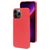 Mobiparts Coque iPhone 13 Pro Max Coque arrière en Silicone - Scarlet Red
