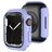 Mobigear Colors Coque Apple Watch - 45 mm Thin Coque Rigide - Violet