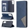 Mobigear Rhombus Slim Housse Samsung Galaxy S21 Etui - Bleu