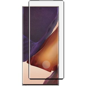 Mobigear Curved Samsung Galaxy Note 20 Ultra Verre trempé Protection d'écran - Compatible Coque - Noir
