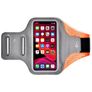 Mobigear Easy Fit Brassard Téléphone iPhone 13 Pro Brassard Coque de Sport en Neoprène - Orange
