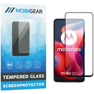 Mobigear Premium Motorola Moto G24 Verre trempé Protection d'écran - Compatible Coque - Noir